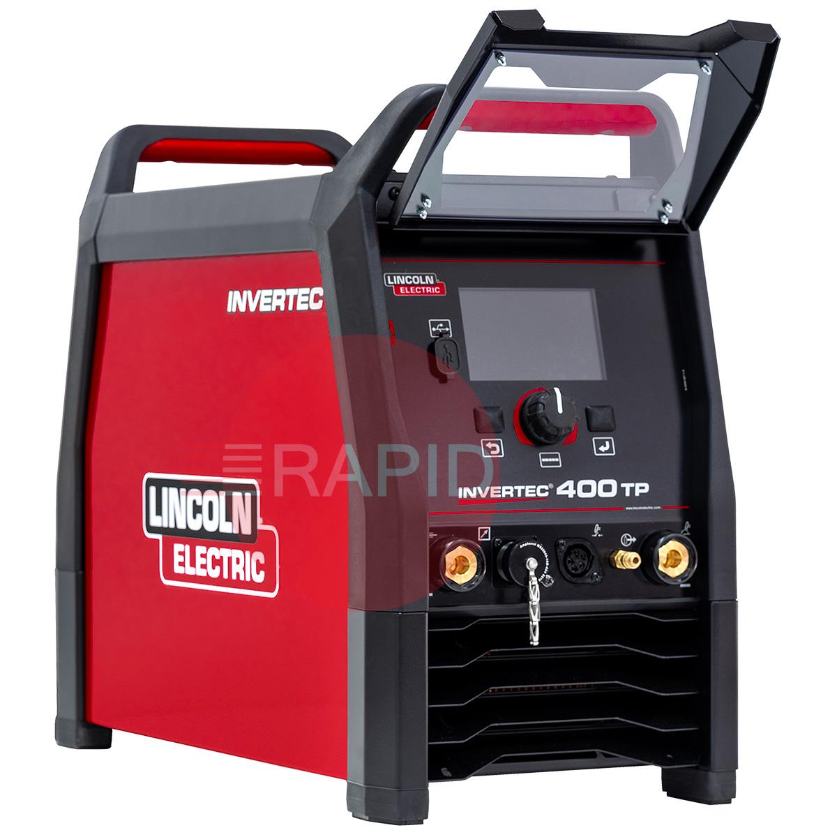 K14390-1  Lincoln Invertec 400TP TIG Inverter Power Source - 415v, 3ph